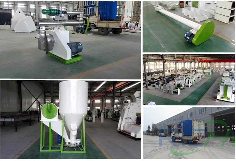 Malawi feed pellet machine loading site